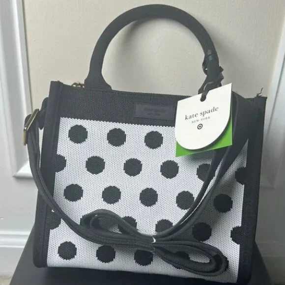 Kate Spade Polka Dot Knit Crossbody Bag - Kate Spade New York x Target - Picture 7 of 9